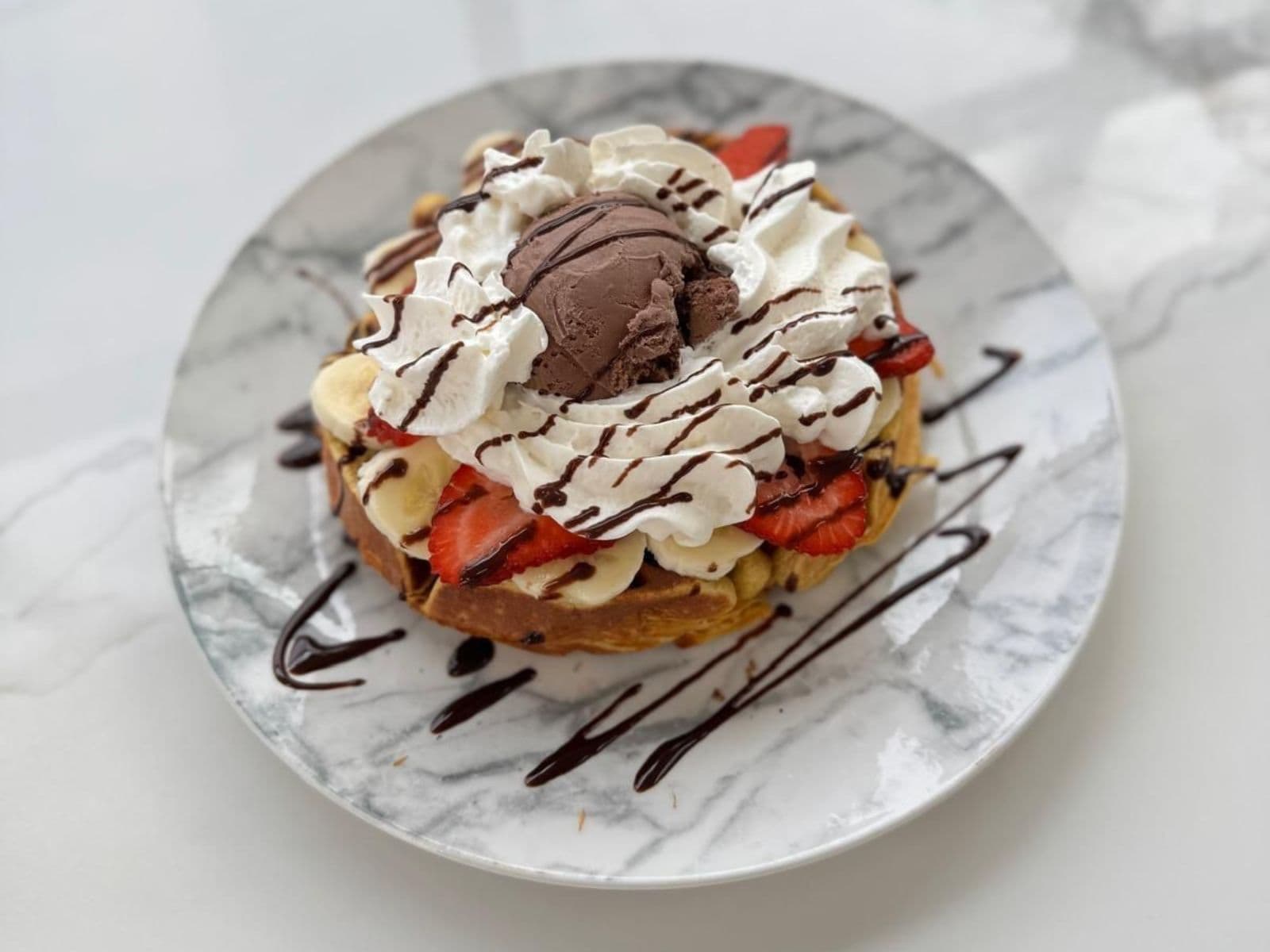 Chocolate Waffle